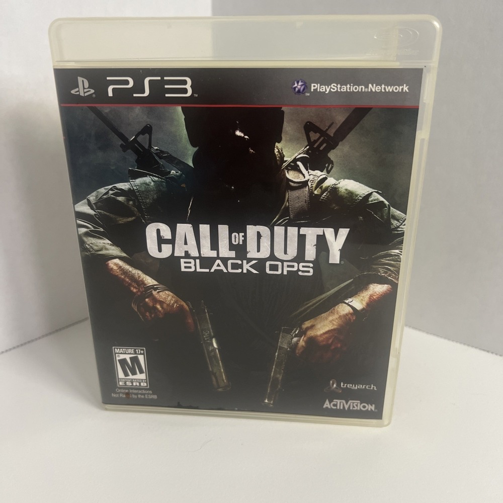 Call of Duty Black Ops Sony PlayStation 3 PS3 Activision Video Game CIB